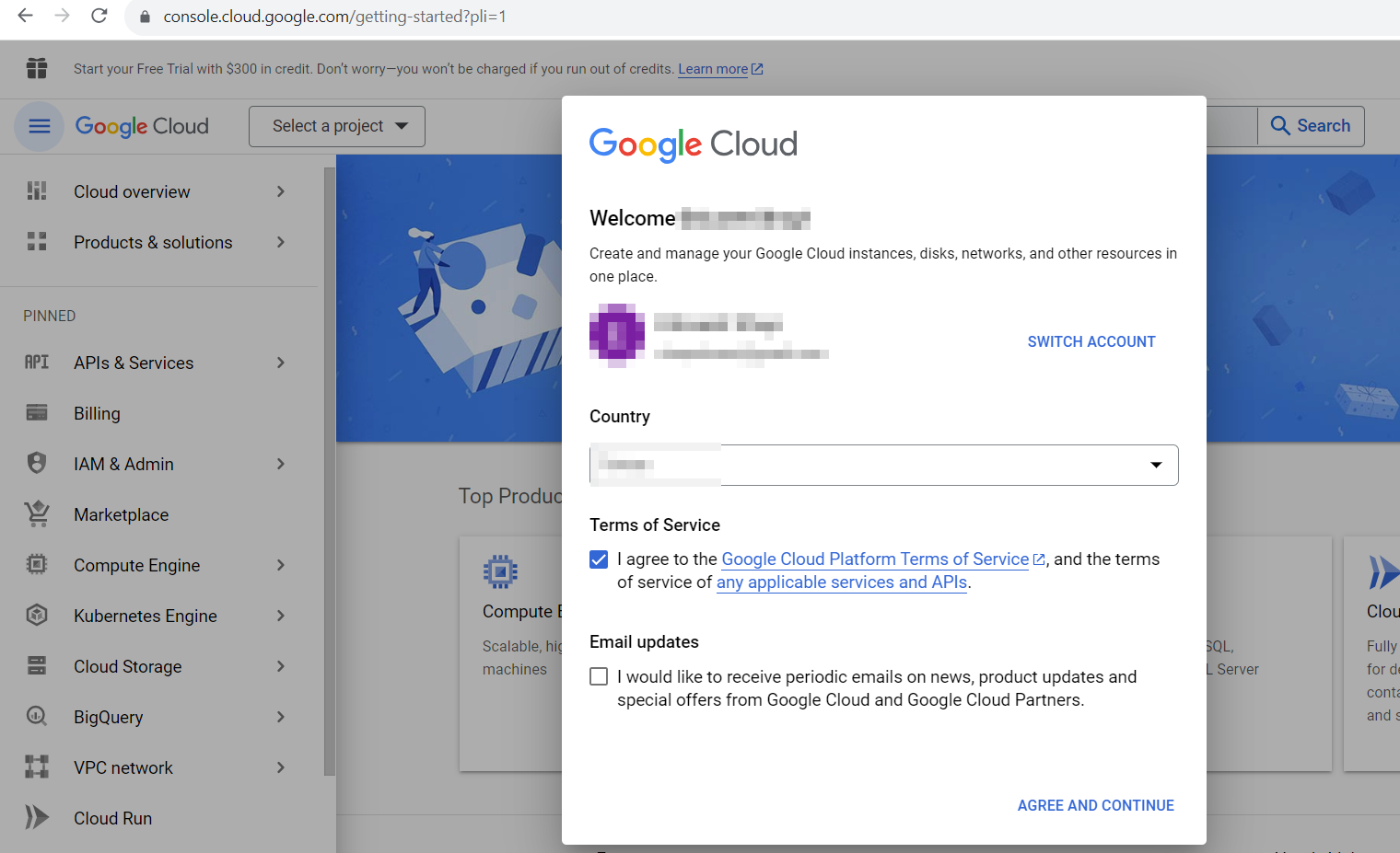Accept Terms of Service